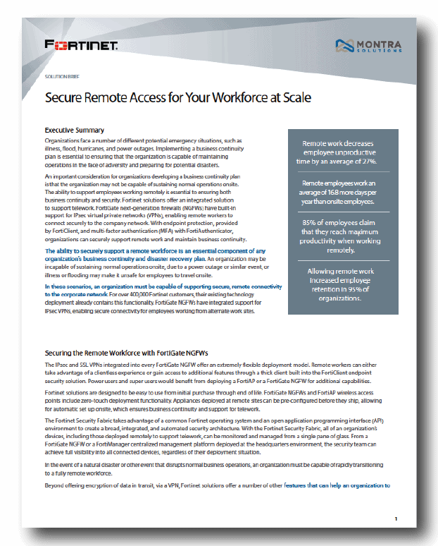 montra web r2-92 Secure Remote Access for Your Workforce at Scale