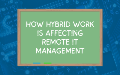 How Hybrid Work is Affecting Remote IT Management: A Crash Course